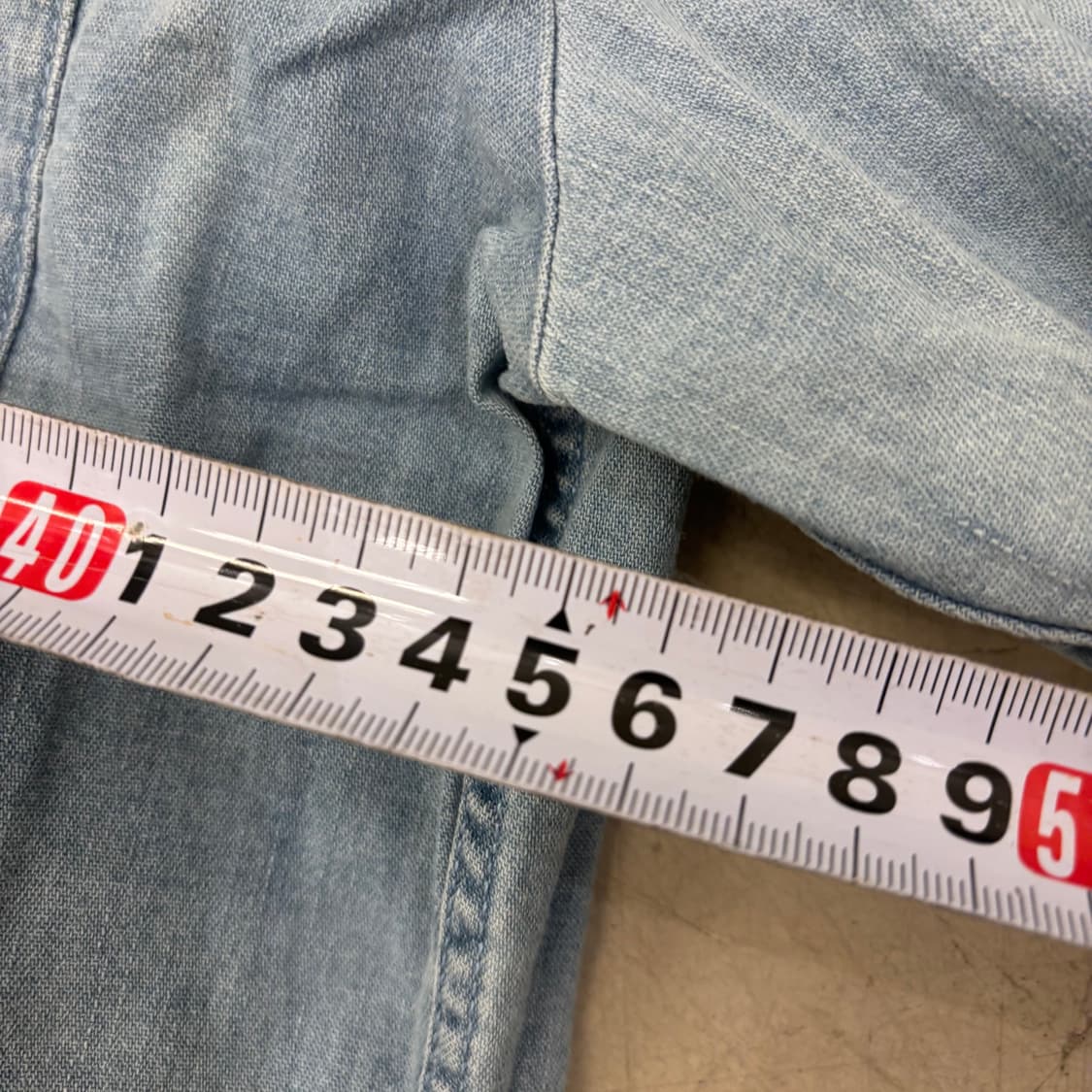 타미힐피거 데님 워싱 슬림핏 셔츠 상품이미지5