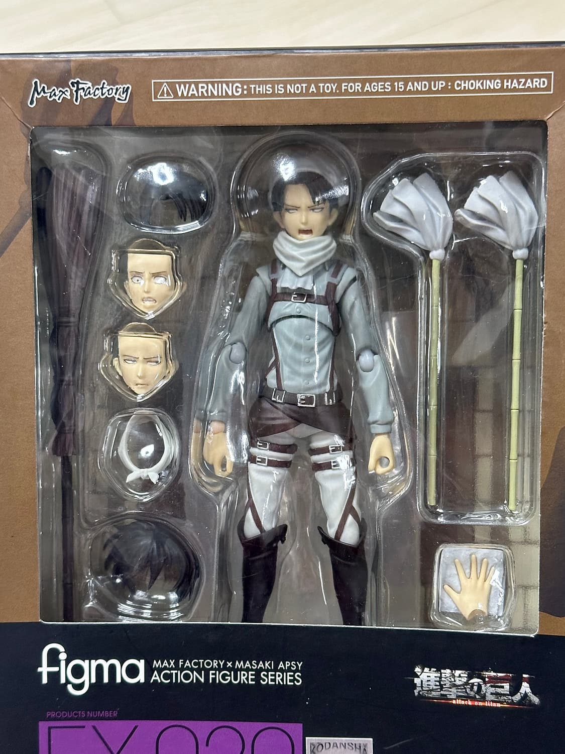 피그마 정품 리바이 피규어(새상품) 상품이미지4