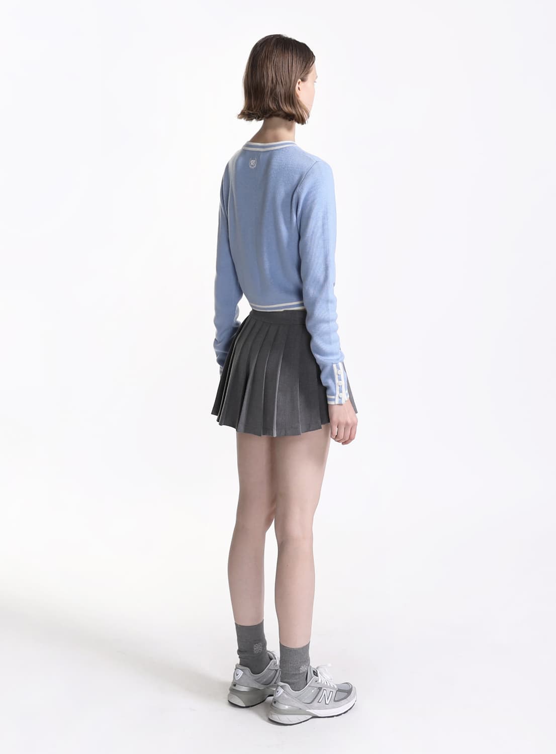 배드블러드 크라운 로고 가디건 상품이미지5