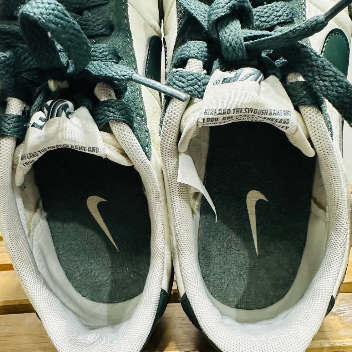 245) 나이키 운동화 여성 여자 신발 킬샷 OG 화이트 그린 상품이미지8