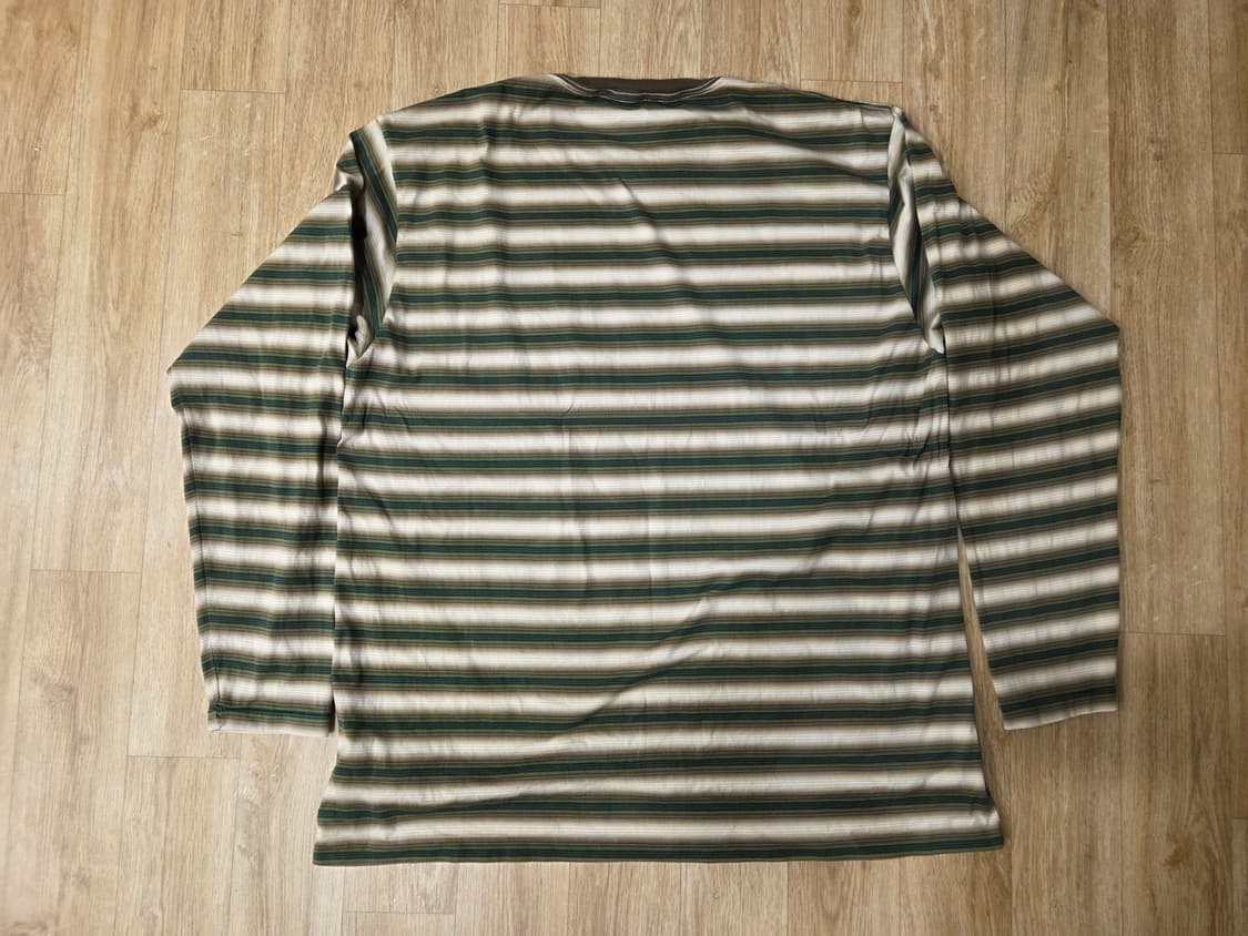 오라리 auralee GRADIENT STRIPE 티셔츠 상품이미지2