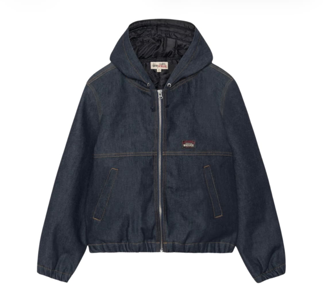 스투시 데님 워크 자켓 새상품 상품이미지1