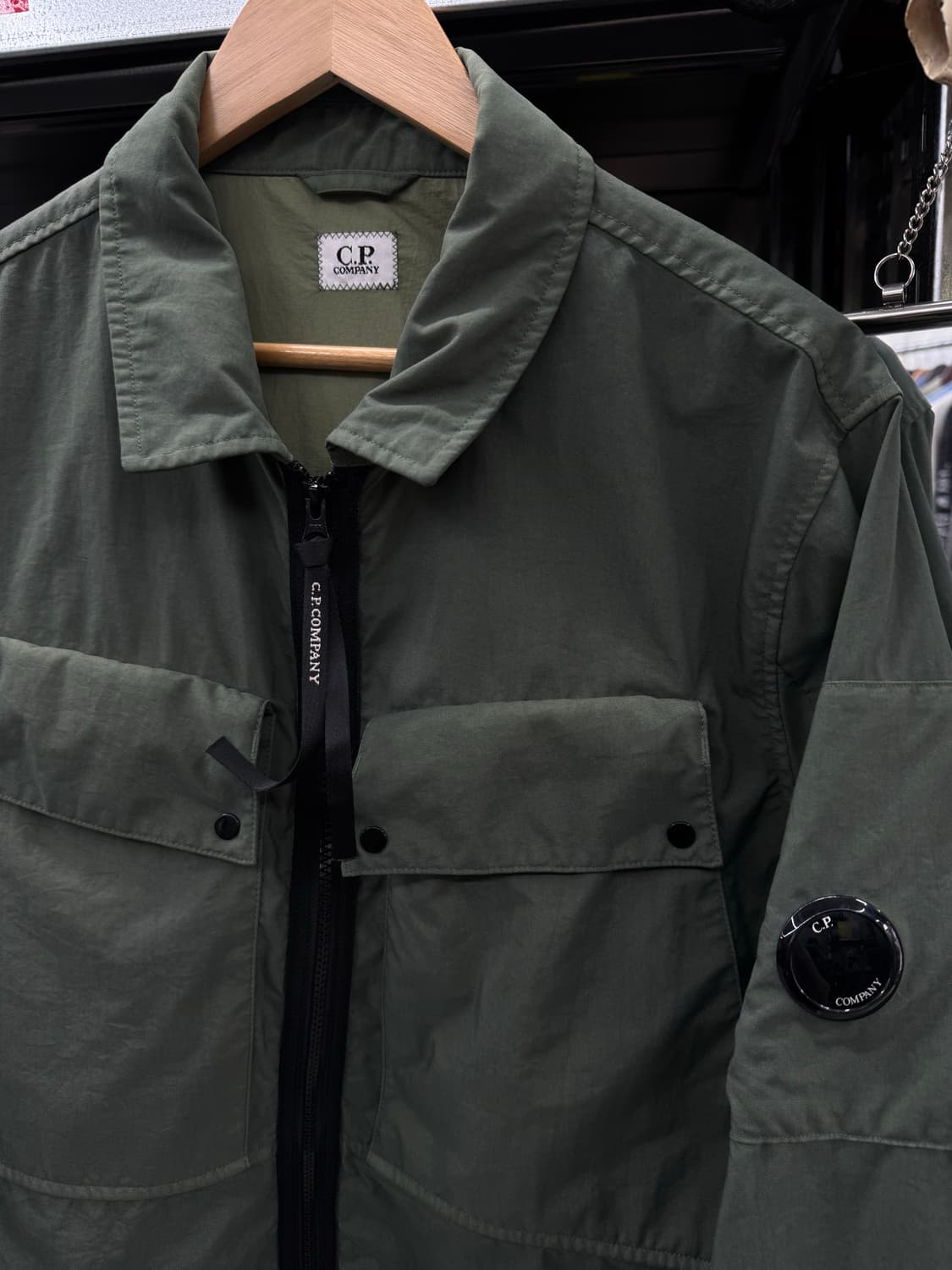 모스그린 cp company 자켓  상품이미지3