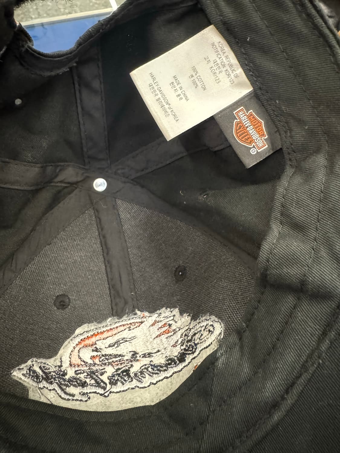 할리데이비슨 스크리밍 이글 빈티지 캡 처분  상품이미지2