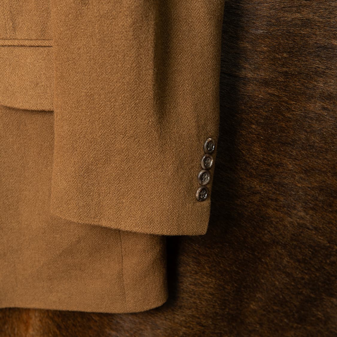 [115] 90s 브룩스브라더스 USA 메이드 카멜헤어 헤링본 블레이져 상품이미지3