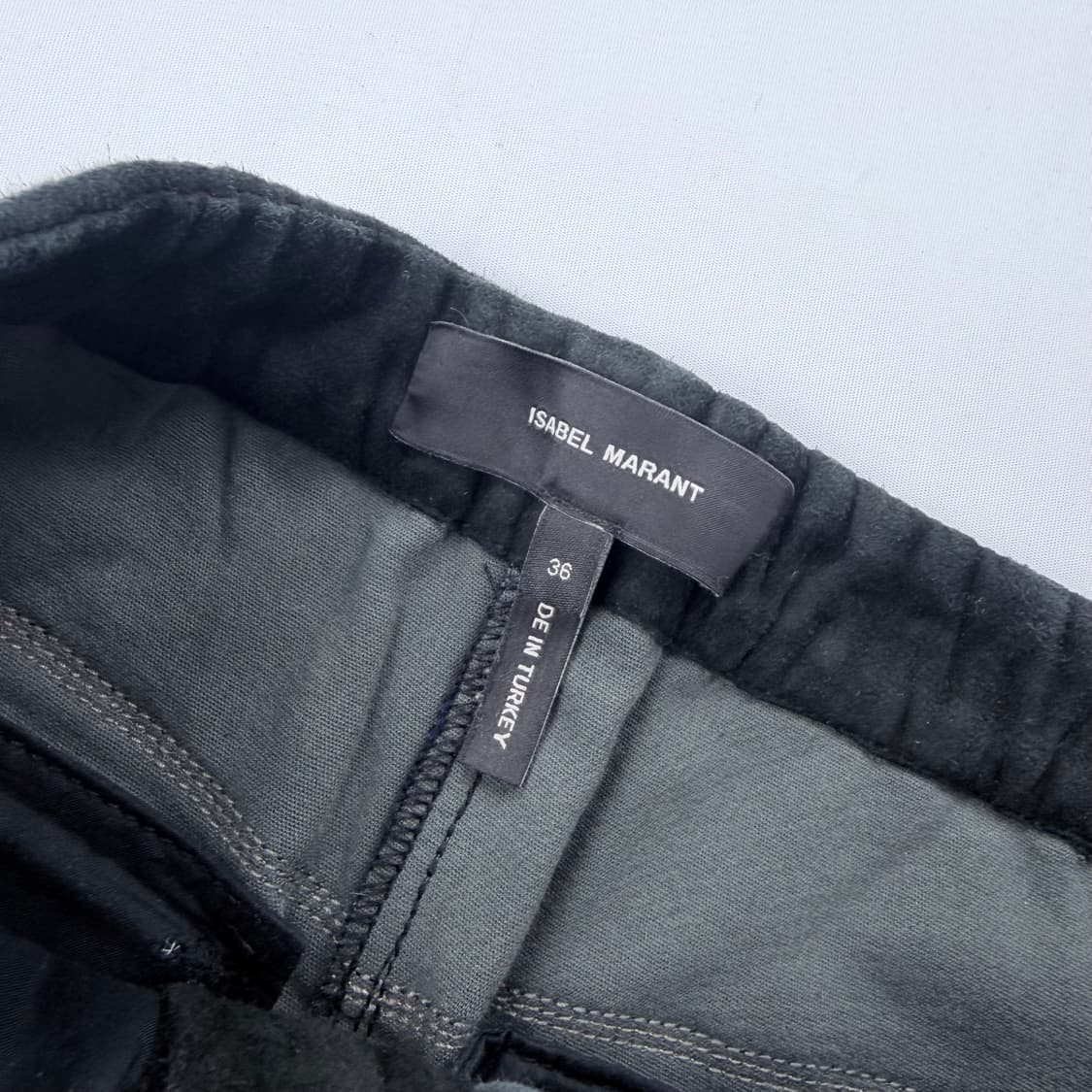 이자벨마랑 양가죽 스웨이드 팬츠 상품이미지4