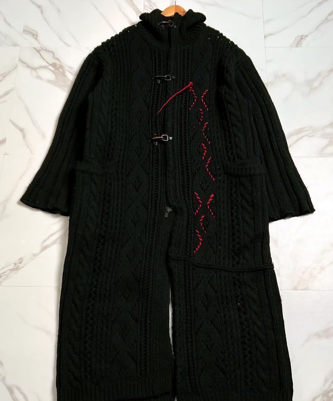 요지 야마모토 뿌르옴므 19aw 파이어맨 코트 상품이미지2