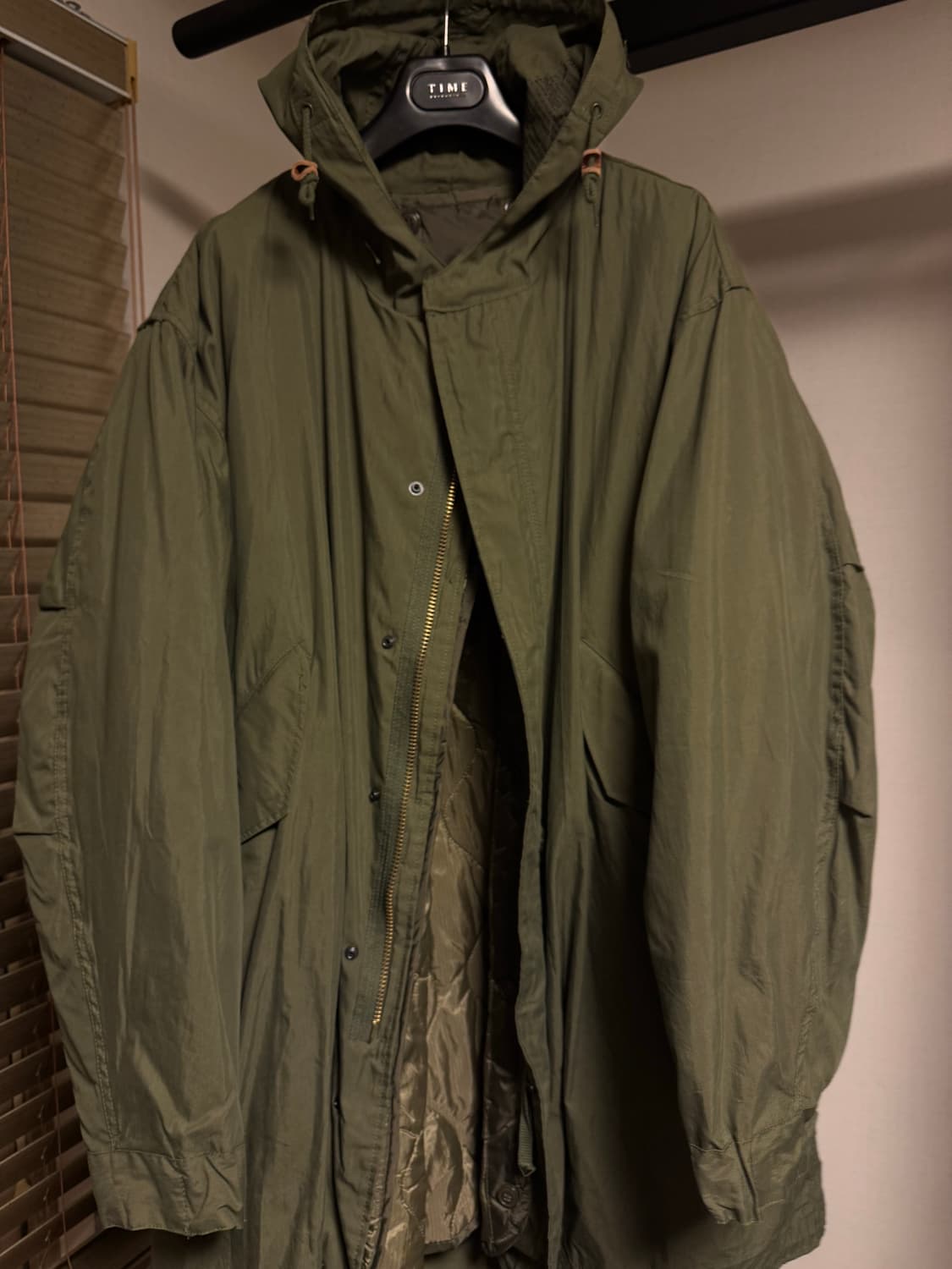 밀텍 m51 피쉬테일 야상 파카 내피포함 L사이즈 상품이미지2