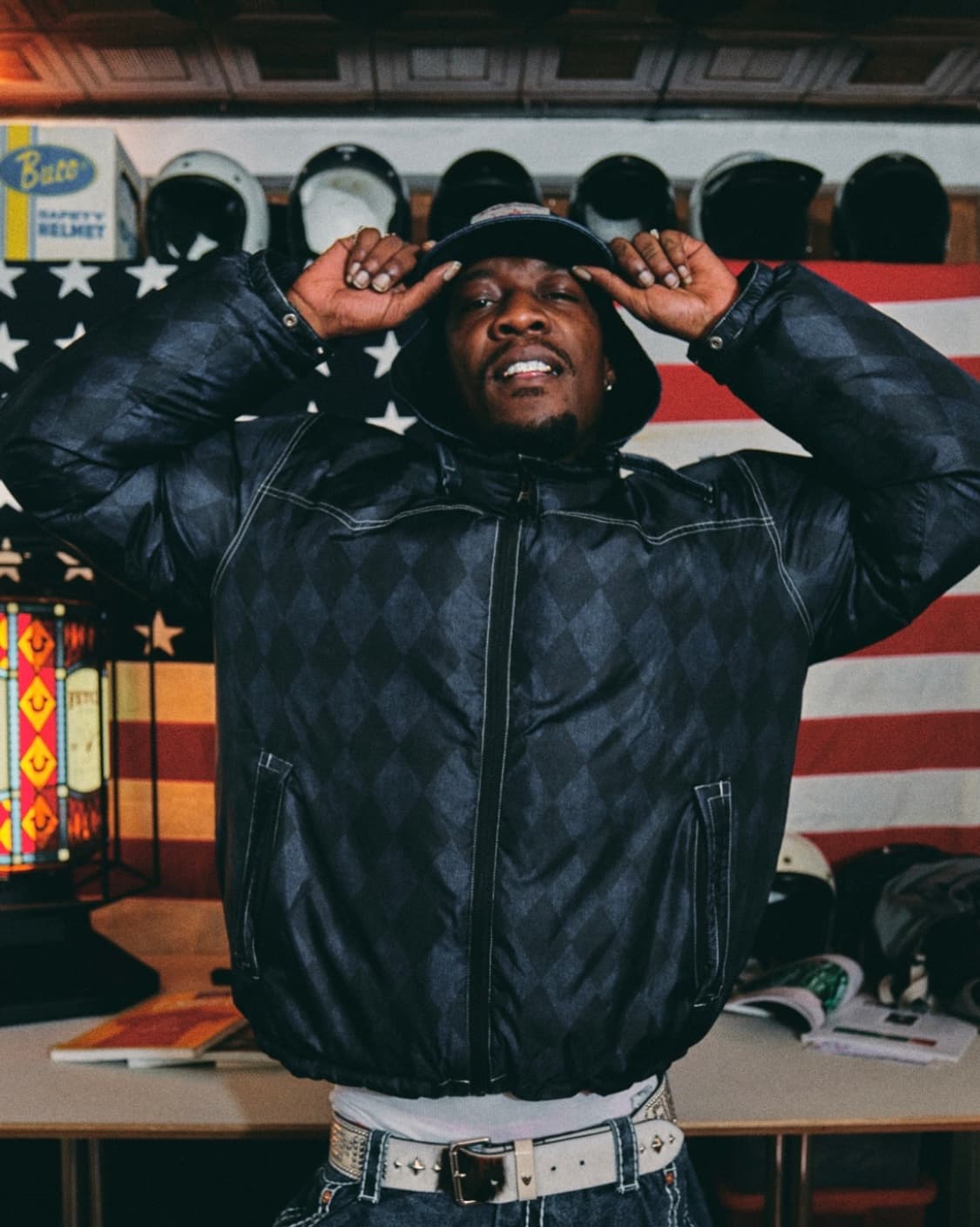 페치X트루릴리젼 구스 다운 자켓 블랙 XL 상품이미지1