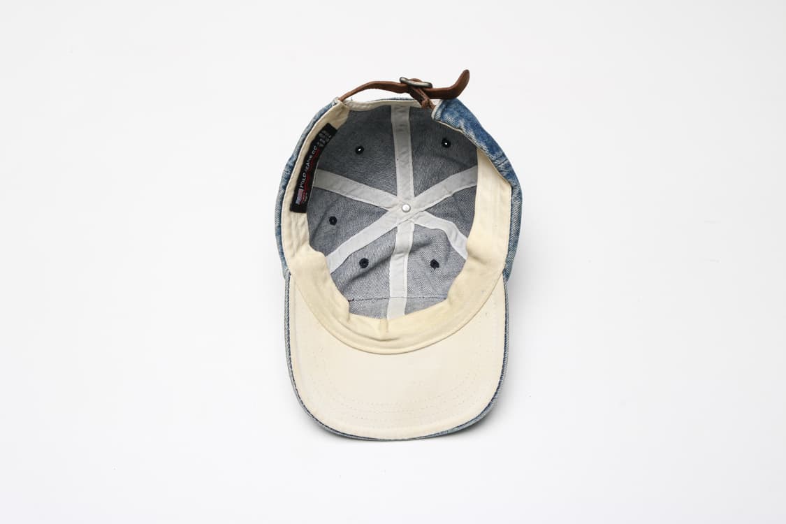 90's 폴로 진스 데님 볼캡 모자 상품이미지5