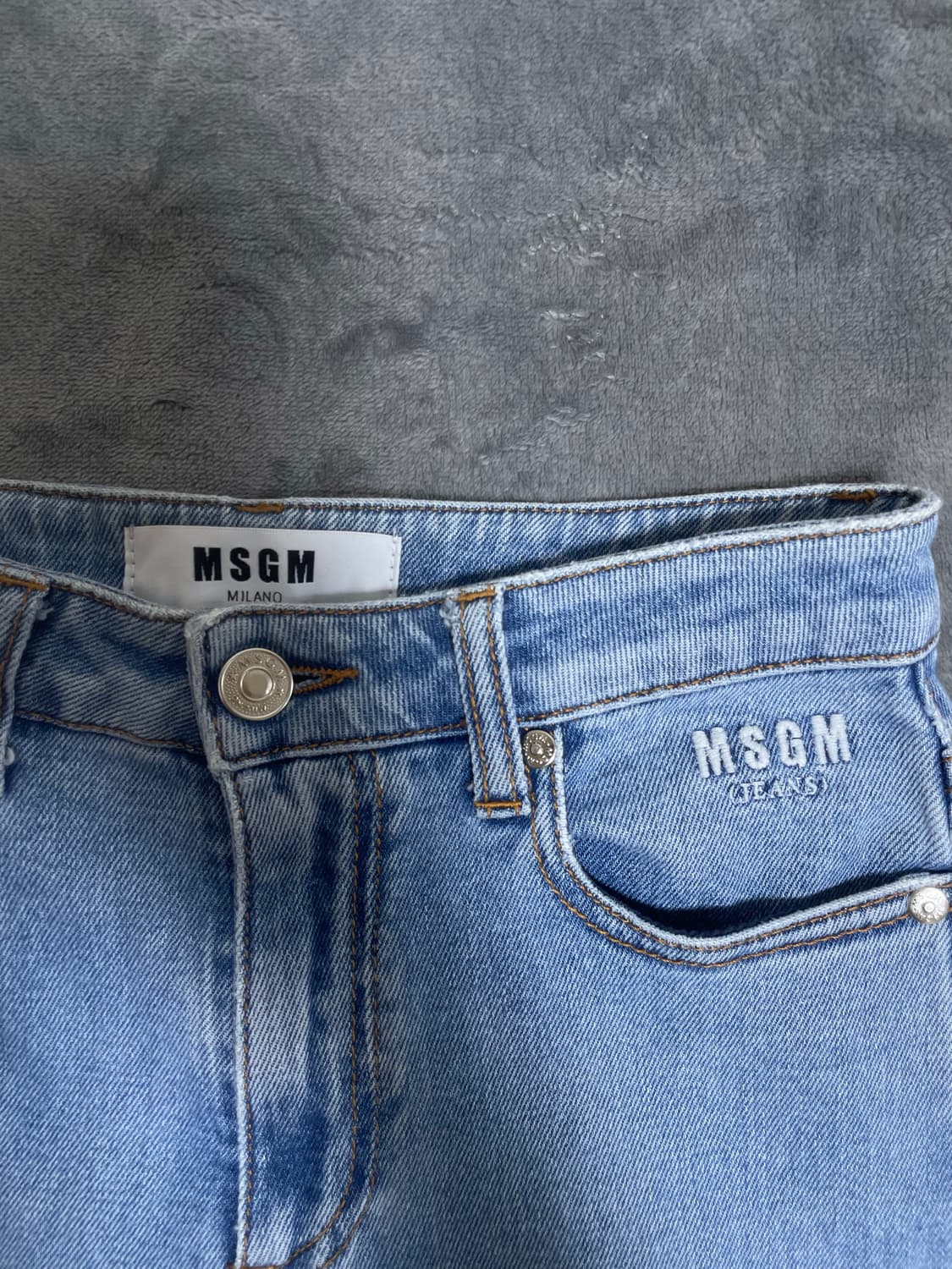 [무료배송] MSGM 연청 슬림핏 데님 상품이미지2