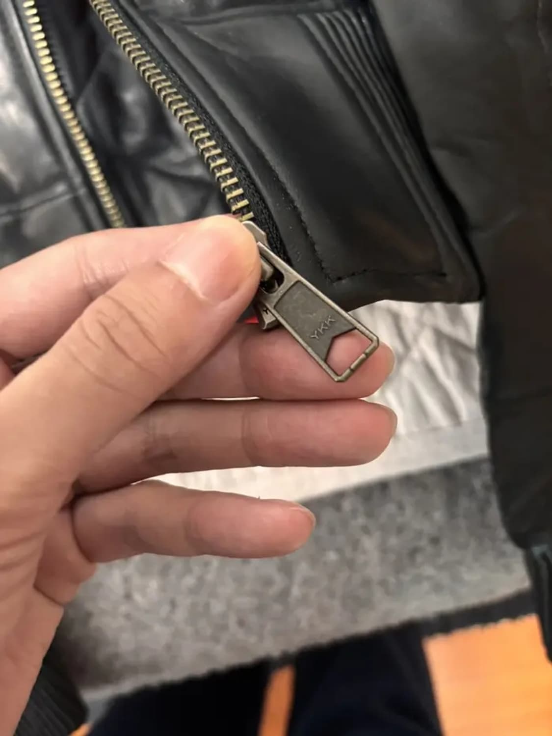 vlone 2017 leather bomber 상품이미지6