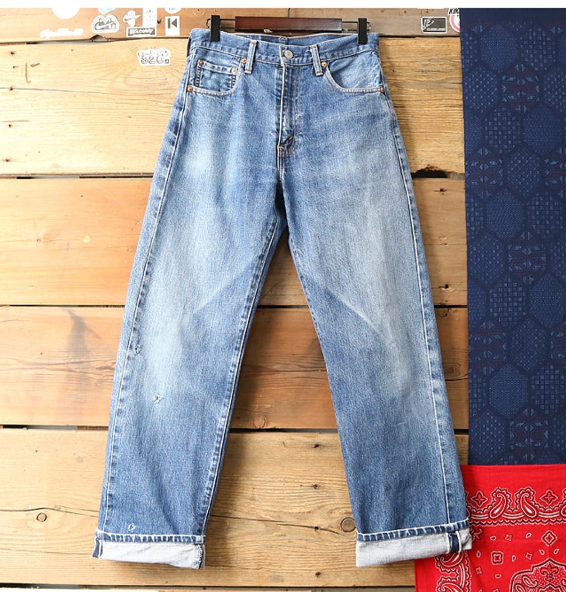 
일본판 90S LVC LEVIS 리바이스 502XX 빅E 빈티지 셀비지 상품이미지2