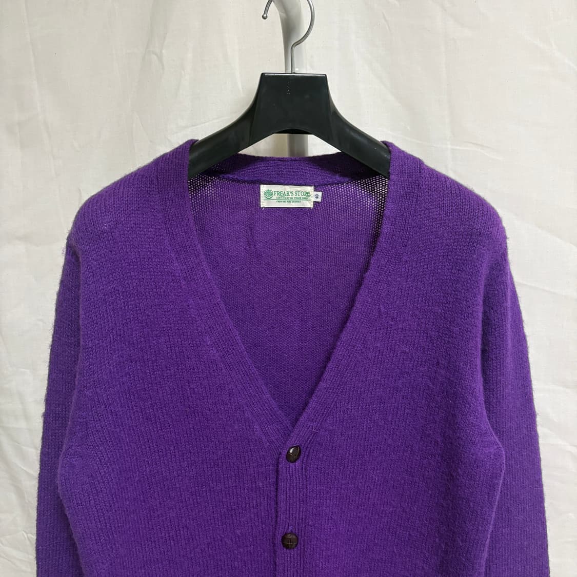 프릭스스토어 쉐기독 울 가디건 / 퍼플, 40(L) 상품이미지2