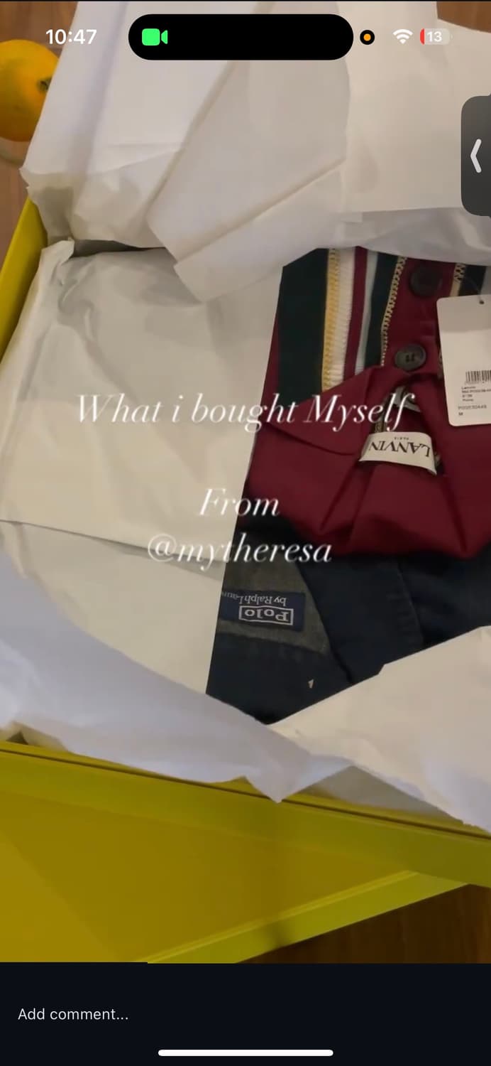 LANVIN 스트라이프 폴로 셔츠 M 상품이미지3