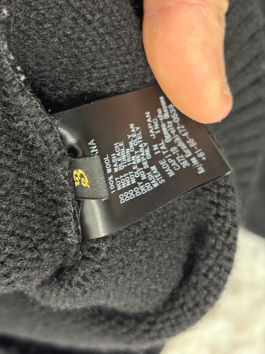 [3] 캐피탈 울 본 니트 상품이미지4