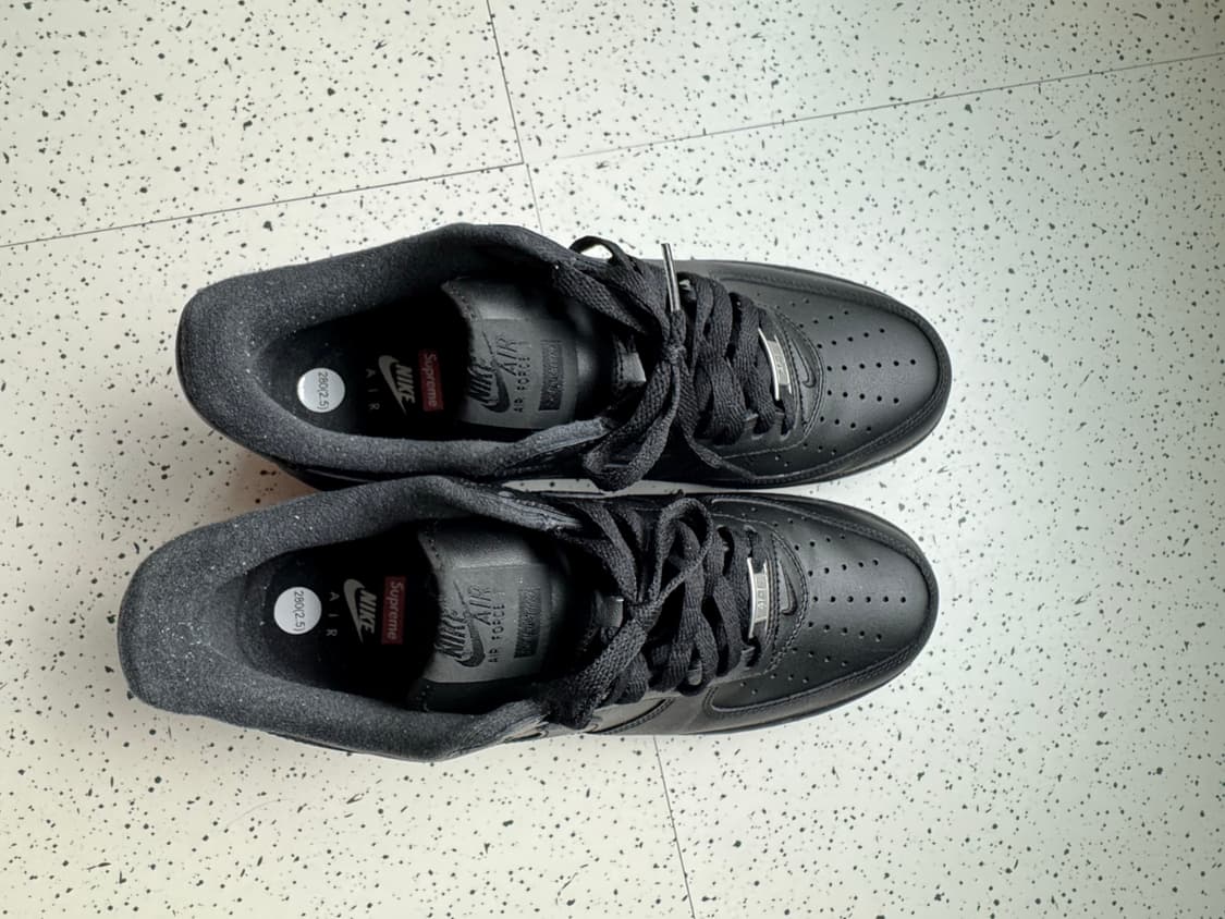 슈프림 에어포스 블랙 280 상품이미지2