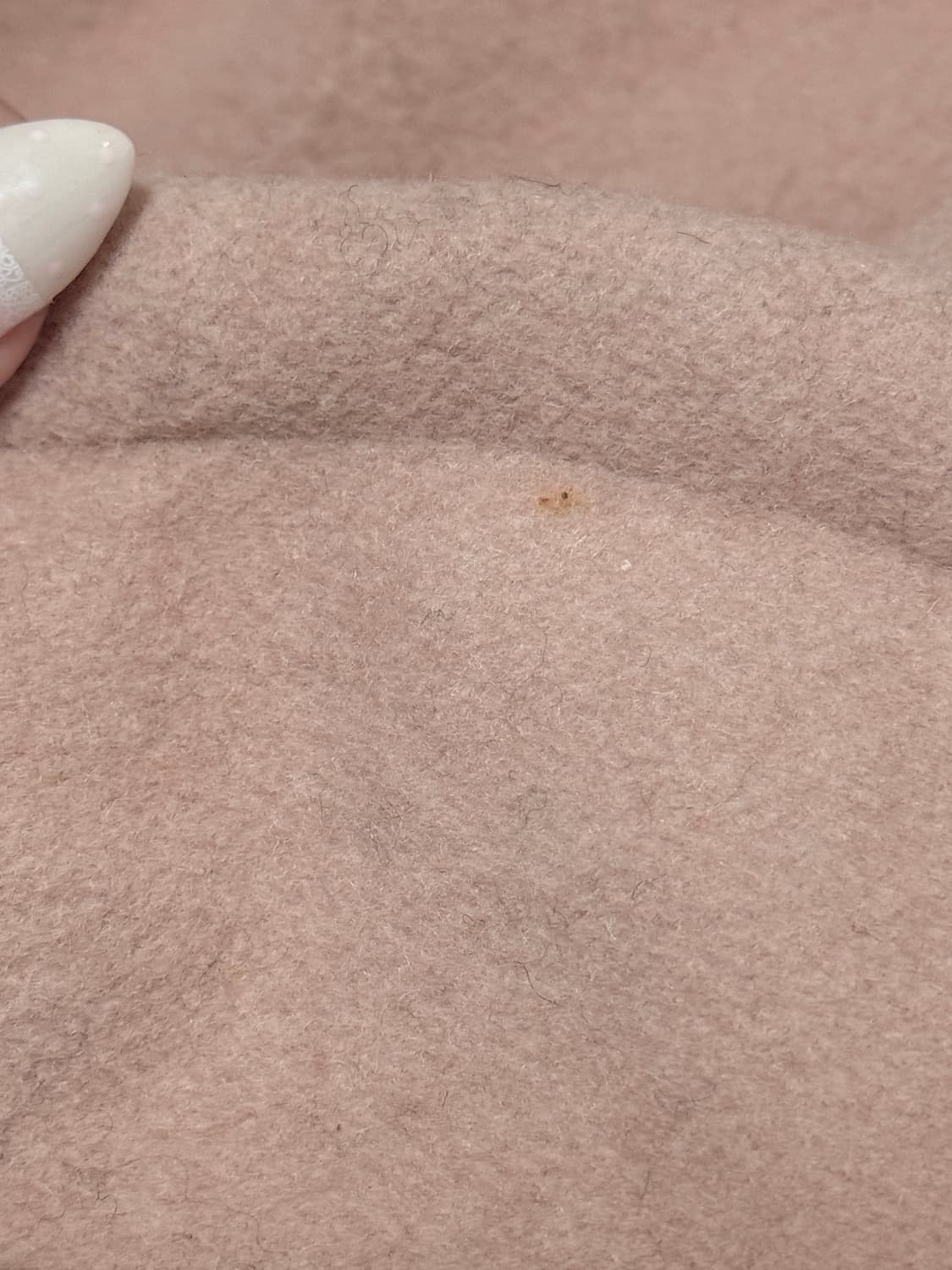 (빈티지)잉그니 퍼 카라 코트 상품이미지4