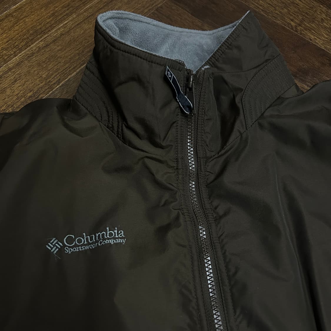 Columbia Vintage 콜롬비아 플리스 파카 나일론 점퍼 자켓 상품이미지3