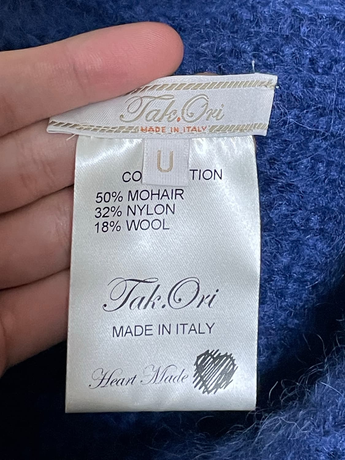 (tak ori) 탁오리 생모리츠 지디 비니 네이비 색상 상품이미지3