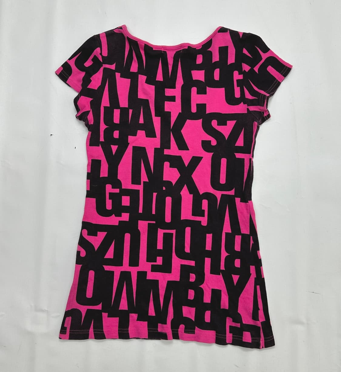 🎸데코라 핫핑크 코디세트🎸 오네갸루 시스루 미니 스커트 레이어드 상품이미지4