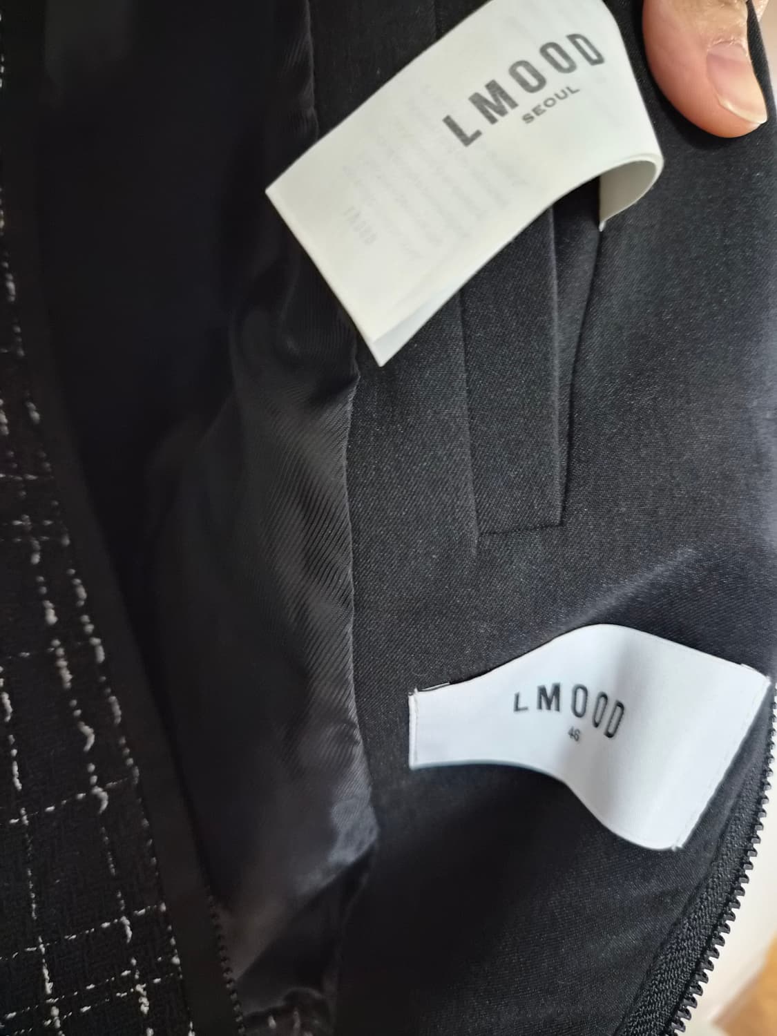 엘무드 트위드자켓 상품이미지5