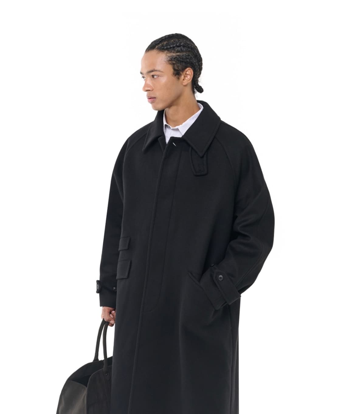 비슬로우 발마칸코트 블랙 상품이미지1