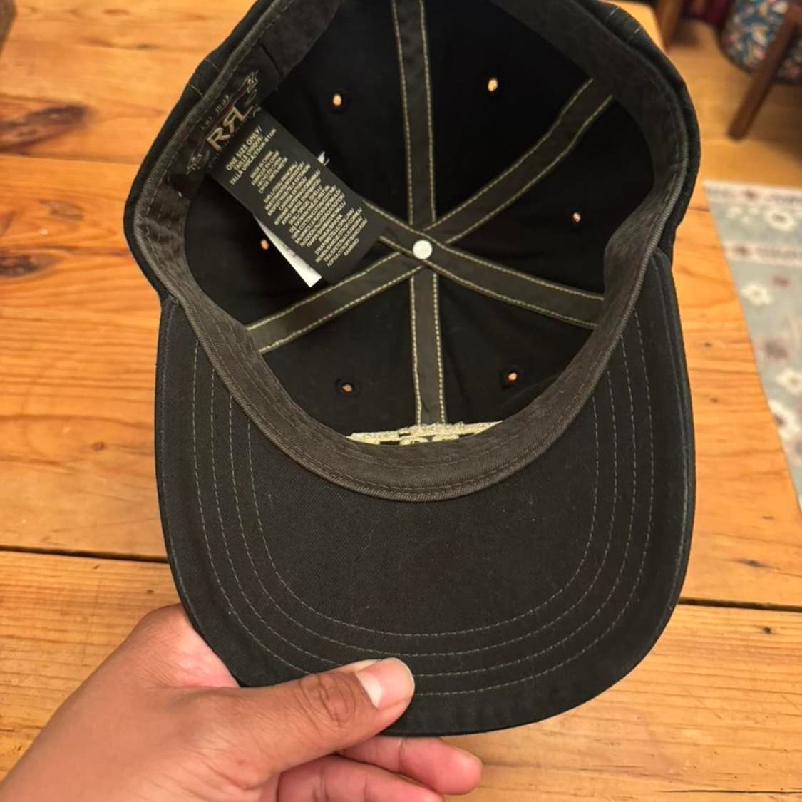 RRL 더블알엘 랜치 로고 트윌 볼캡 상품이미지6