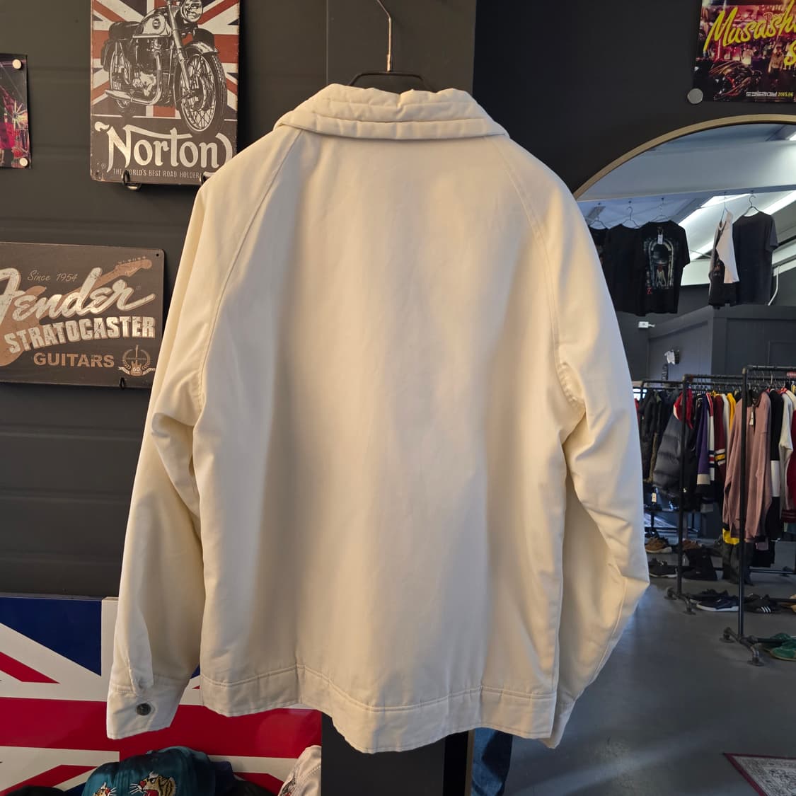 포르쉐 PORSCHE 자켓 화이트 크레스트 빈티지 상품이미지2