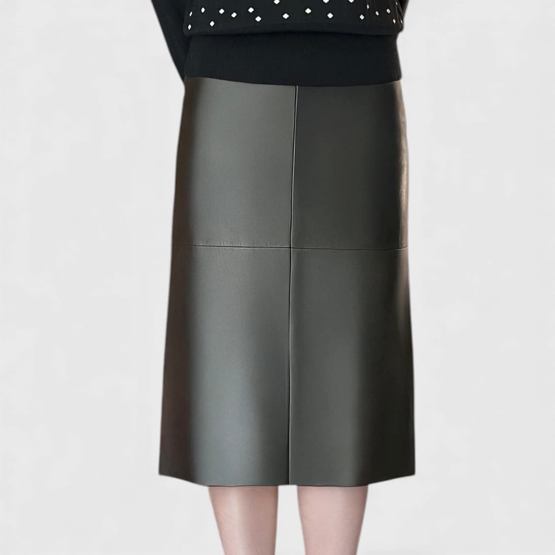 Jilsander leather skirt 상품이미지7