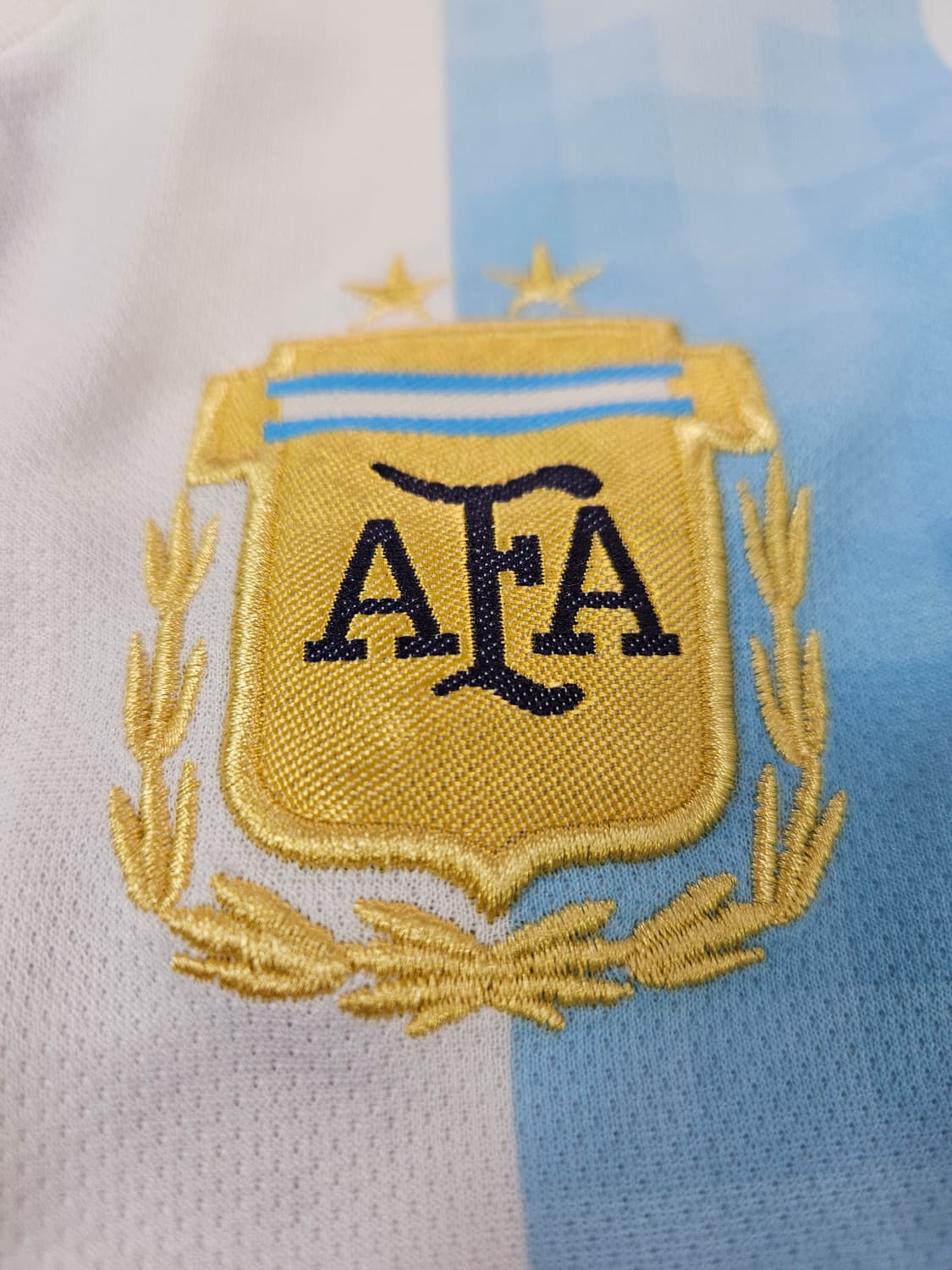 18-19 아르헨티나 국대 메시 유니폼 져지 정품 L 상품이미지3