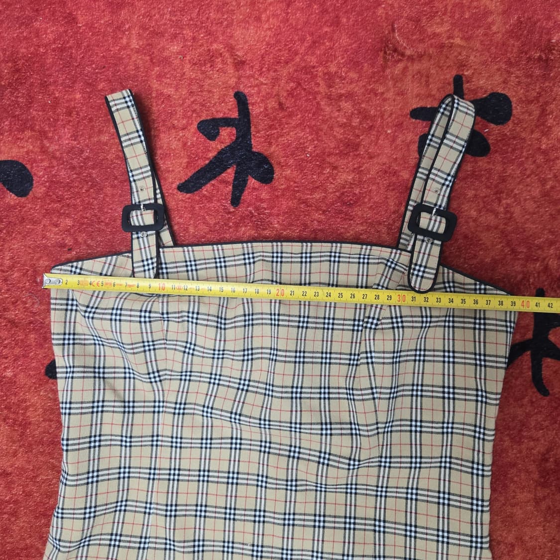 버버리 블루라벨 노바 체크 민소매 원피스 상품이미지9