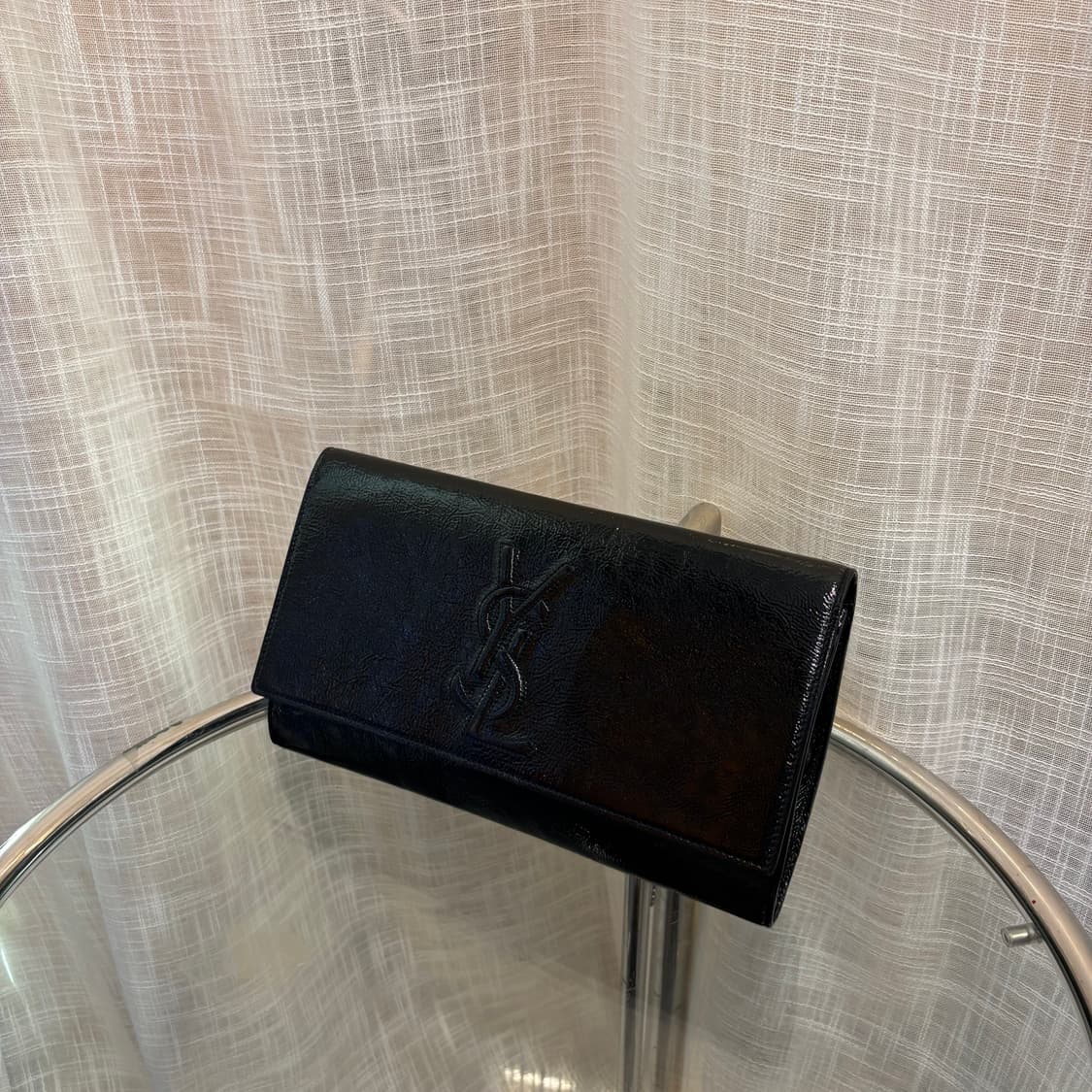 정품 생로랑 블랙 클러치백     상품이미지3