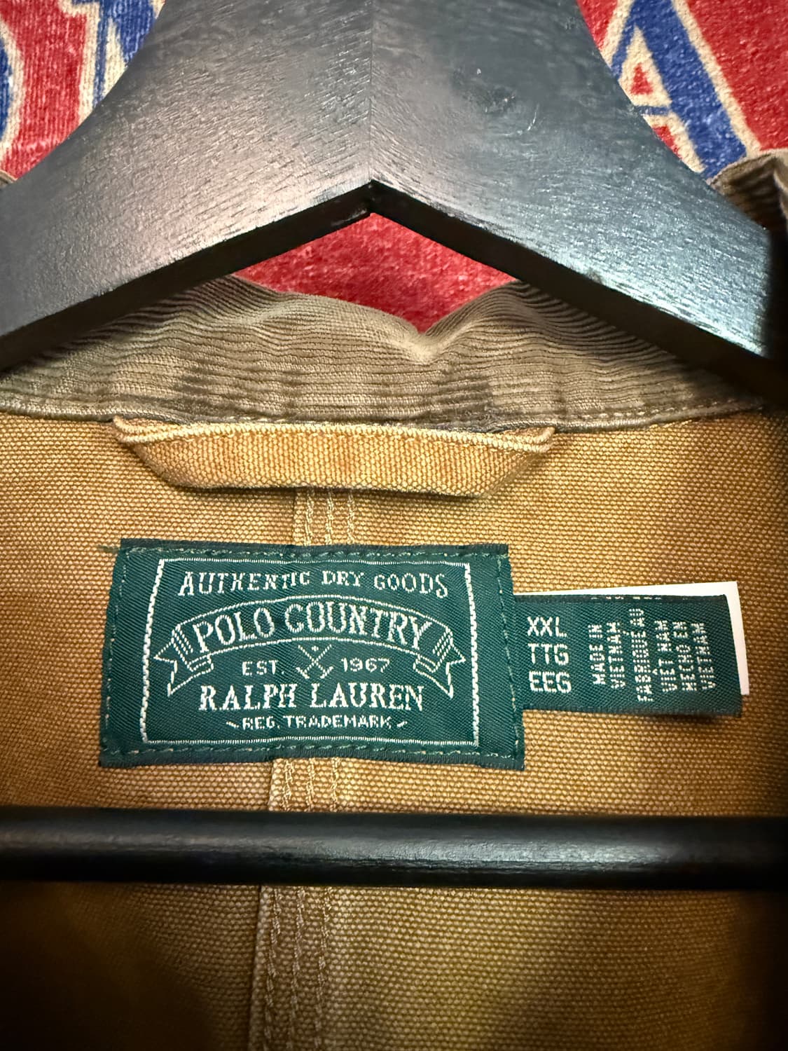 Polo Country 브라운 초어 자켓 XXL 상품이미지5