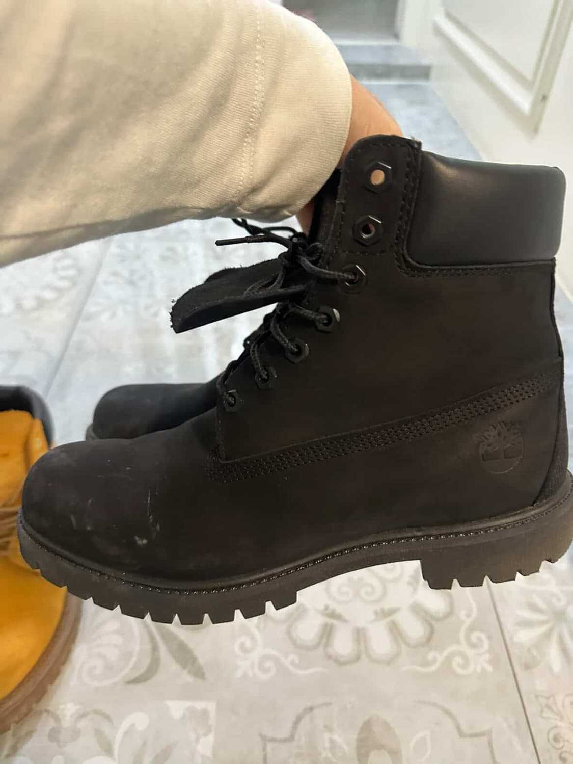 [팀버랜드] 팀버랜드 프리미엄 6인치 워터프루프 부츠 블랙 누벅 상품이미지3