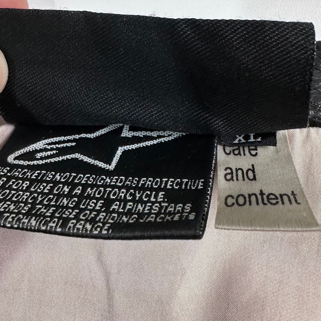 알파인스타 레더 라이더 자켓 상품이미지10