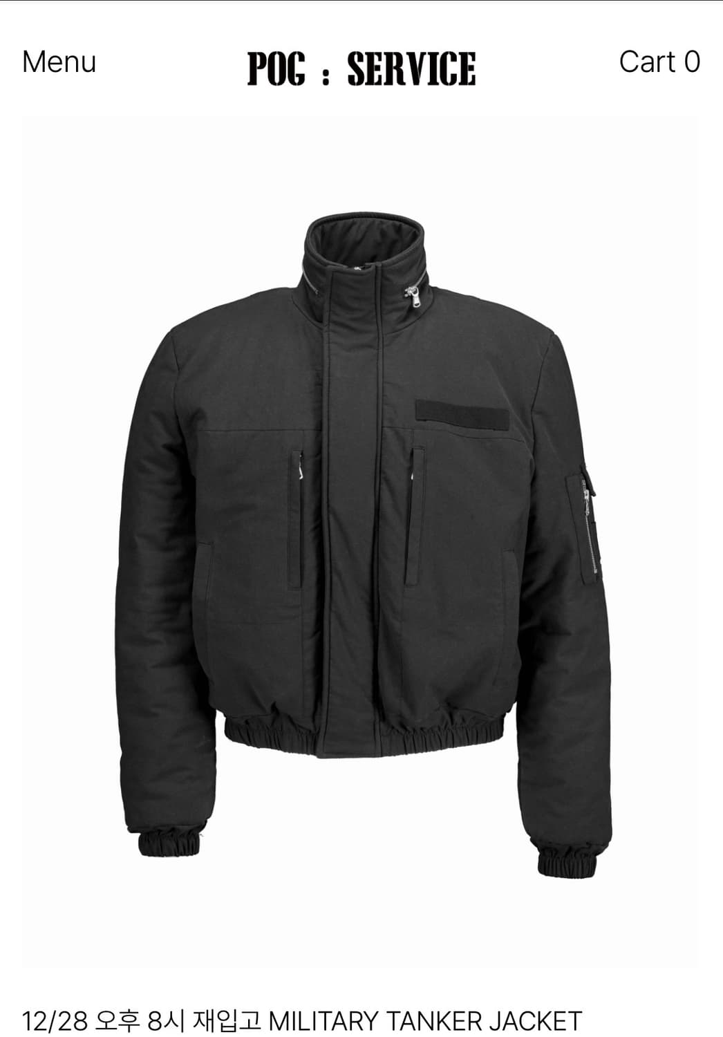 MILITARY TANKER JACKET 상품이미지1