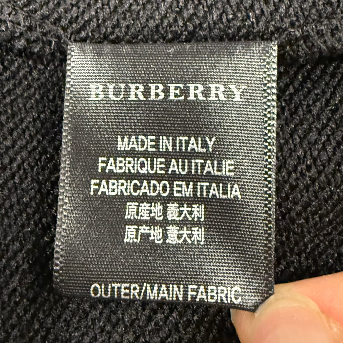 [정품] 버버리 EKD 코튼 후디 블랙 후드티 c1 상품이미지6