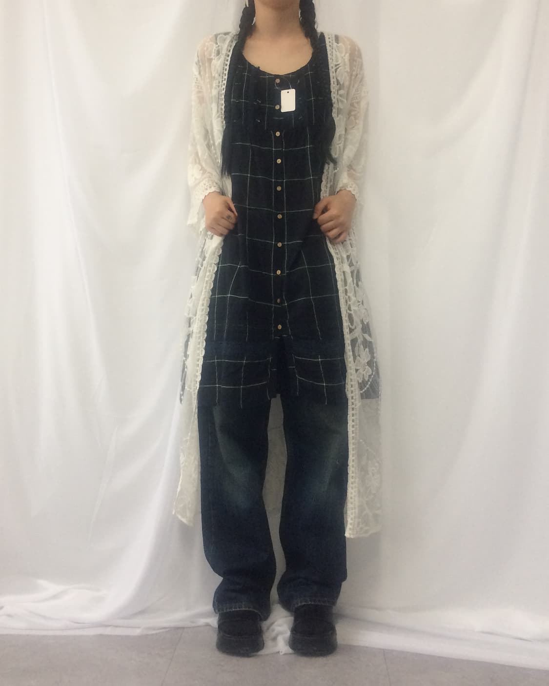 Lace long cardigan 상품이미지6
