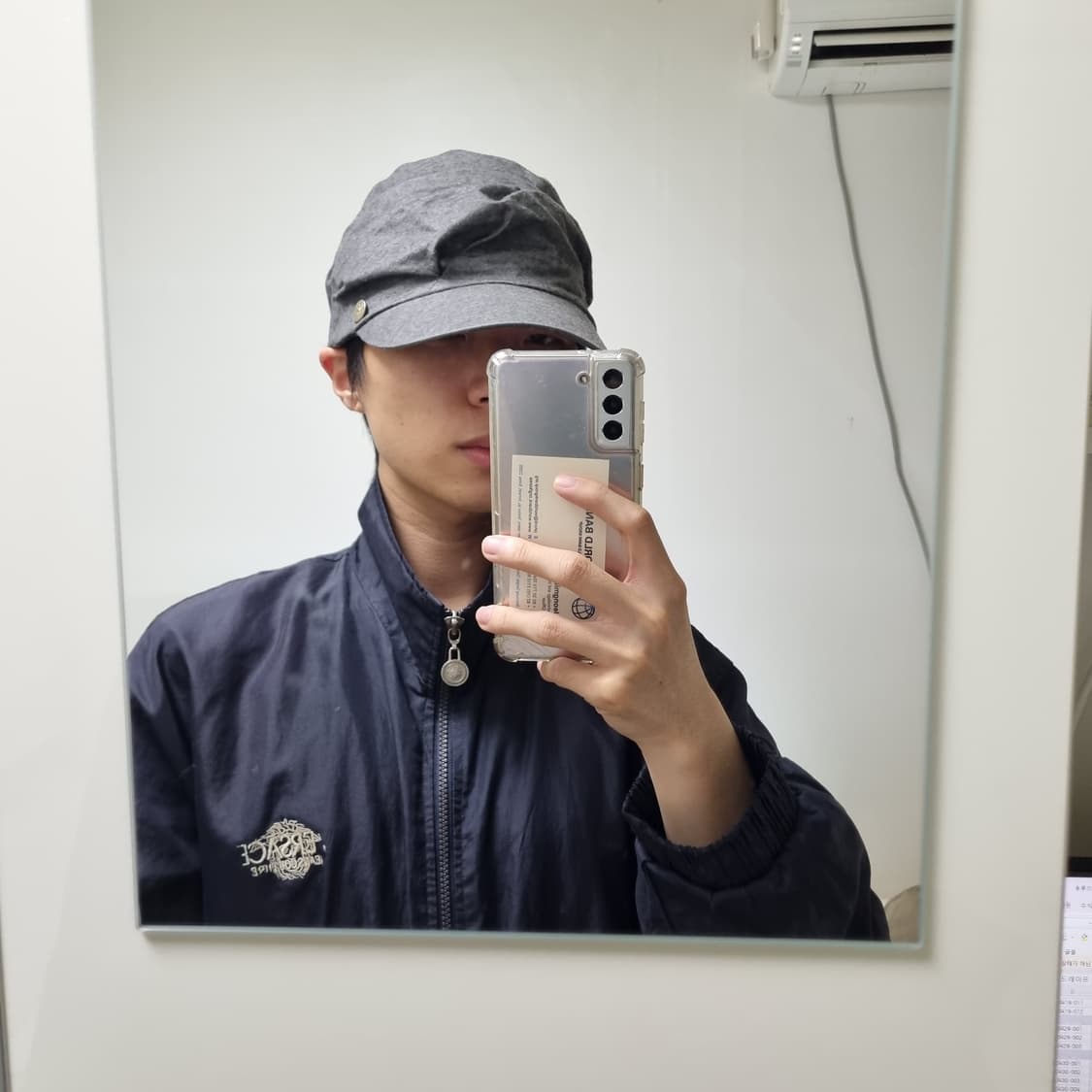 CA4LA  드레이프 캡 그레이 상품이미지9