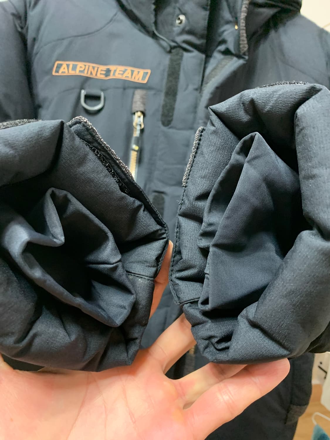 k2 코볼트 대장급패딩 블랙95(실사100) 상품이미지6