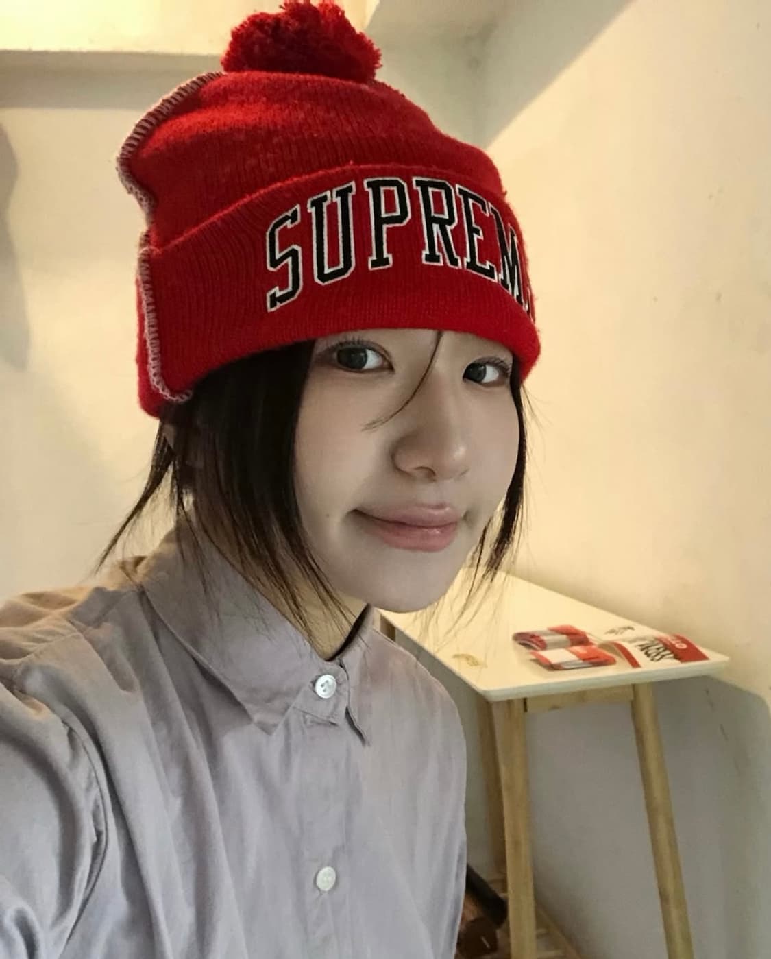 슈프림 폼폼 방울 비니 상품이미지1