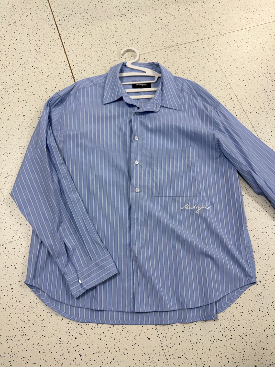 [새상품] 마하그리드 컴포트 스트라이프 셔츠  상품이미지4