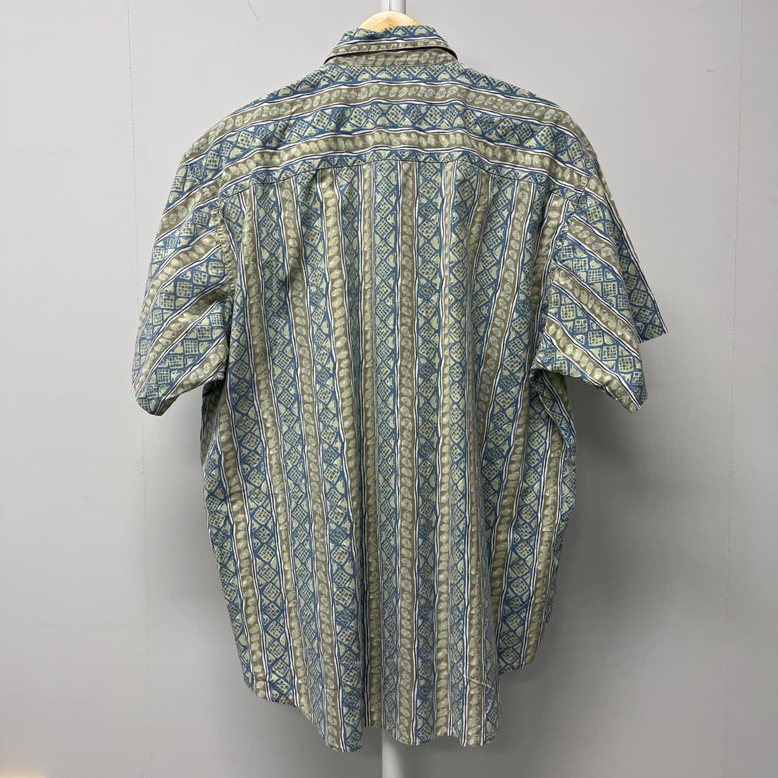 [XL] LLBean 엘엘빈 에스닉 패턴 빈티지 반팔 셔츠 상품이미지2