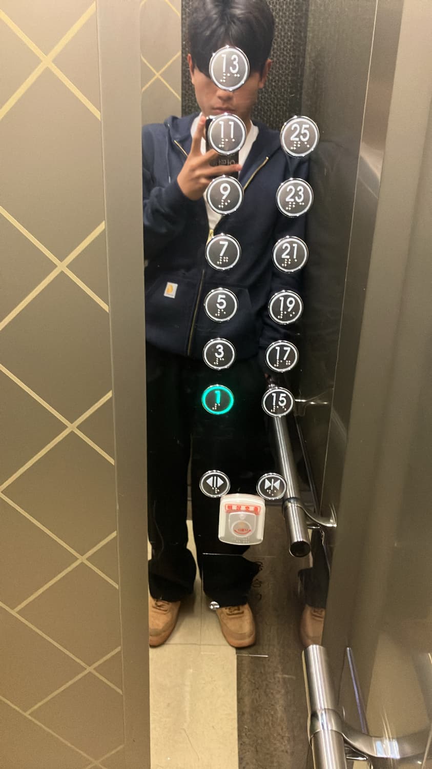 칼하트 후드집업 네이비  상품이미지3