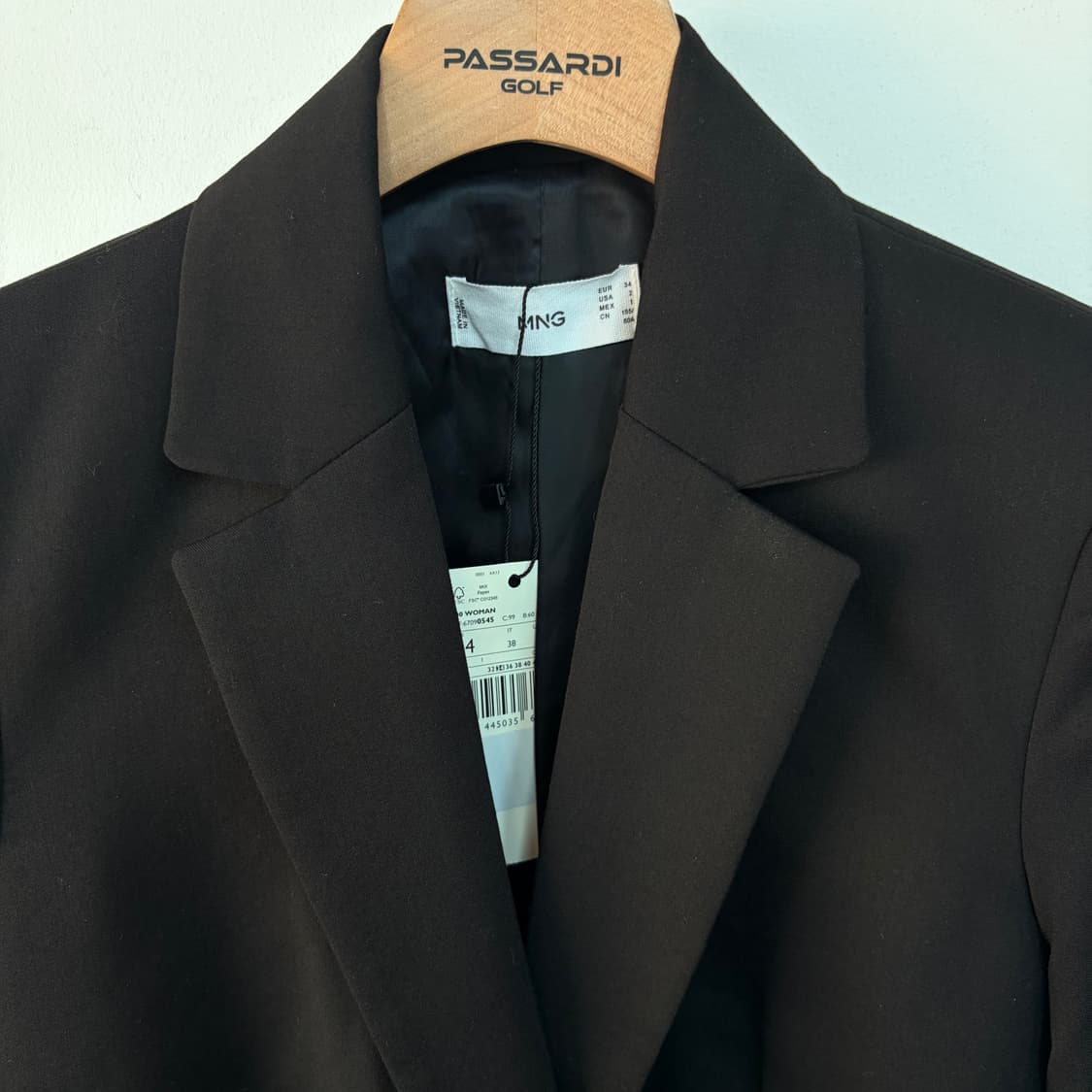 MNG 블랙 여성 자켓 상품이미지2