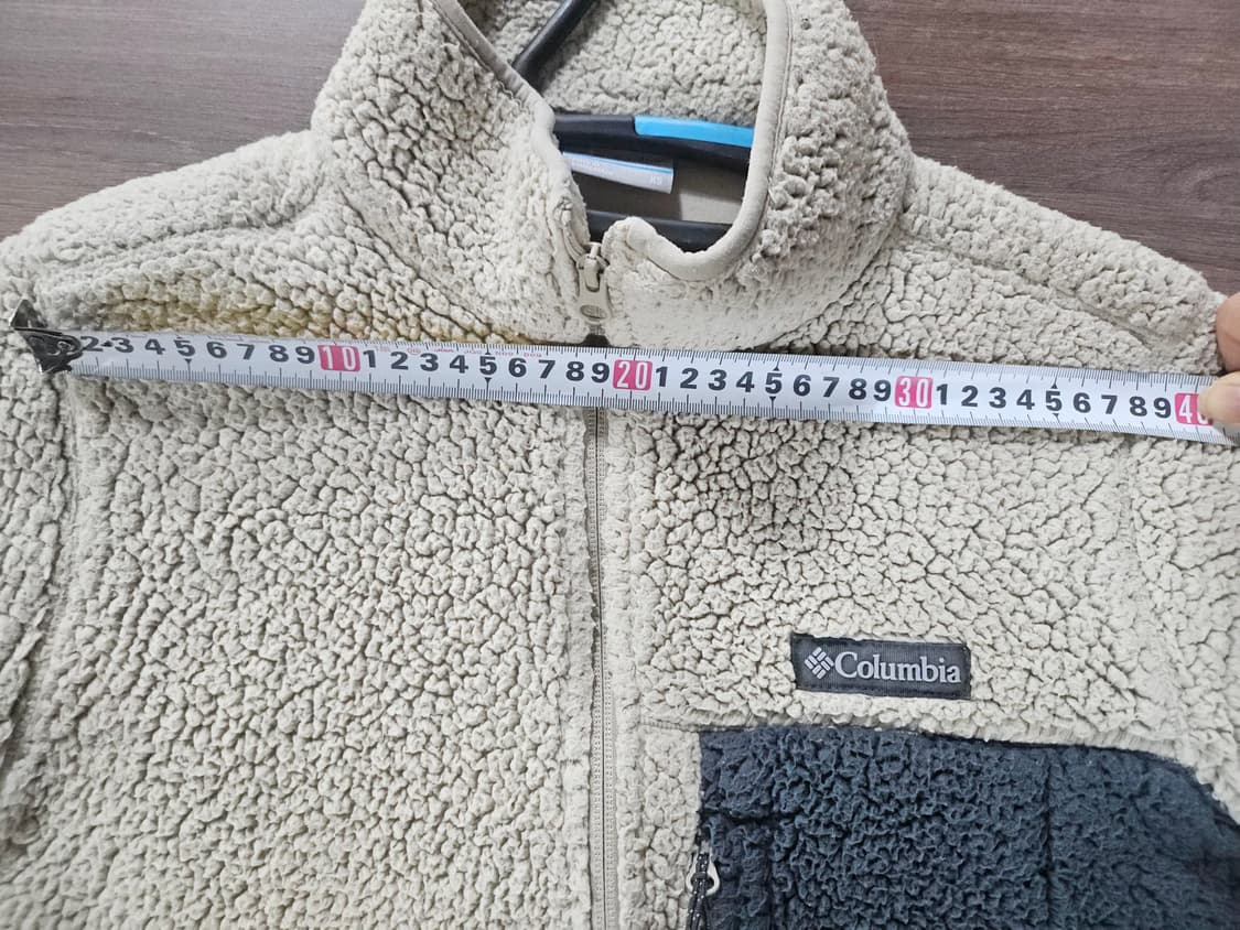 컬럼비아 플리스 자켓 아이보리  XS  남여가능 상품이미지4