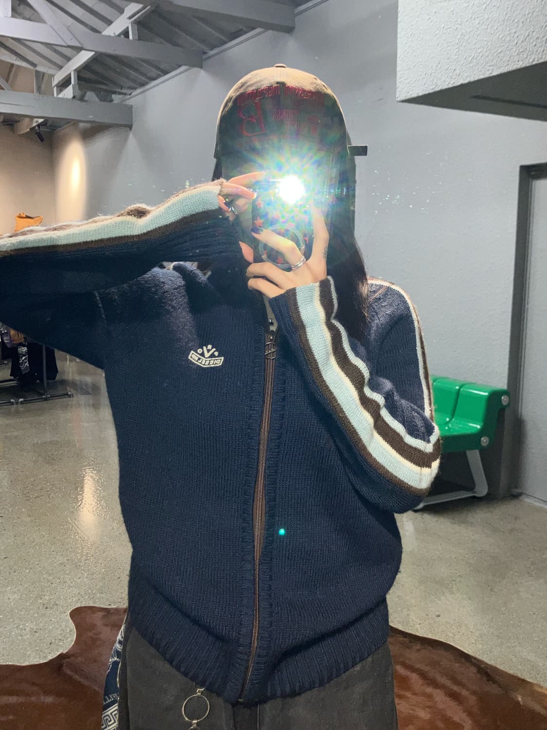 디젤 니트 가디건 상품이미지2