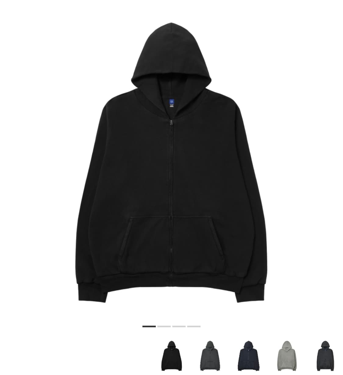 이지갭 후드집업 블랙 상품이미지1