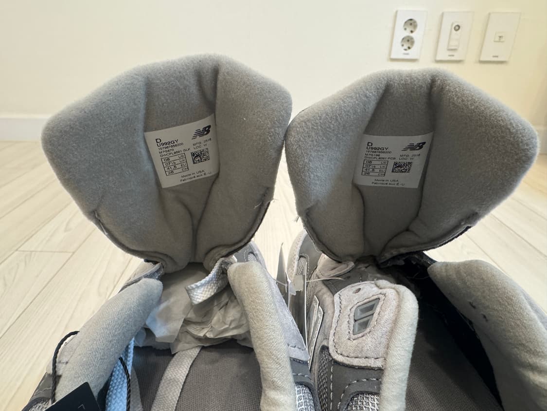 뉴발란스 992 그레이 260 상품이미지6